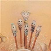 D1383 -6 Character Paint Brushes 5cm