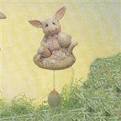 D1064 -Bunny Votive Topper 10cm Tall