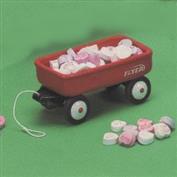D1055 -Large Metal Wagon 52cm without wooden side rails