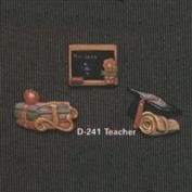 D241 -3 Teacher Magnets 7cm