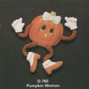 D780 -Pumpkin Woman Posie 7cm