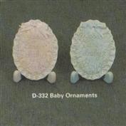 D332 -Blessed are Baby Boys & Girls Plaques 10cm