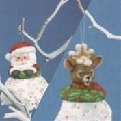 DM1914 -Santa & Reindeer Knobs 8cm