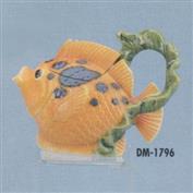 DM1796 -Tropical Fish Milk Jug with Lid 18cm Wide