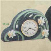 DM1672 -Daffodil Clock 30.5cmW