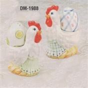 DM1988 -2 Chicken Egg Cups only 10cm Wide