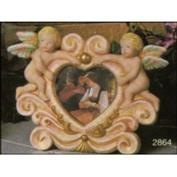 S2864 -Heart Scroll Picture Frame 15cm x 20cm