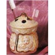 S2891 -Cherub Toothbrush Holder 14cm