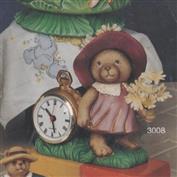 S3008 -Bear Pull Pocket Watch