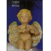 S3350 -Kneeling Cherub S3076 with Slingshot Arm 15cm