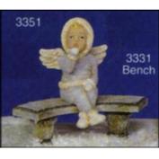 S3351 -Winter Cherub Blowing Kisses 10cm