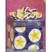 S3556 -Large Cube Box S3503 with Oversized Lid 15cm Wide (Excludes Bow)