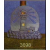 S3698 -Lighthouse Votive 12cmH