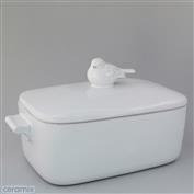 Bird Casserole Large 15cm x 23cm Wide 16cm High 