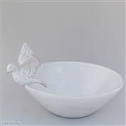 Dove Flying Fruit Bowl 24cm Wide 17cm High