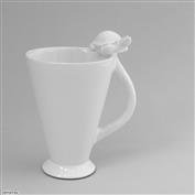 Tortoise Tall Mug 13cm High with Oval Handle