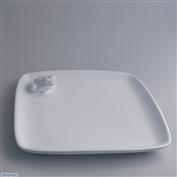 Frog Square Plate 26cm Wide