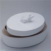 Frog Large Oval Box 24cm Wide