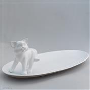 Cat Oval Platter 21cm Wide 50cm Long