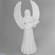 Large Angel with Mandolin 34H x 18W x 12cmD