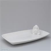 Bunny Standing Snack Dish 12cm Wide 24cm Long