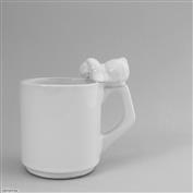 Bunny Sleeping Mug 10cm High