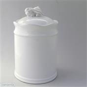Bunny Canister #2 with Crawling Bunny-18cm High x 16cm Wide