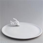 Bunny Lying Cheese Board 32cm Wide