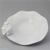 Bunny Sleeping Wavy Bowl 27cm Wide 