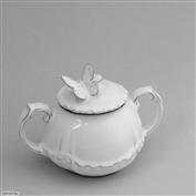 Butterfly Chateau Ware Sugar Bowl 10Hx15cmL