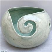 YARN0201-Peaceful Song Small Round Yarn Bowl 13cm Diameter x 10cm High