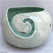 YARN0206-Vintage Foam Small Round Yarn Bowl 13cm Diameter x 10cm High