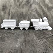 A1359ST-Train Engine,Coal Car & Caboose (Excludes Snow Babies)7.5H x 14cmL