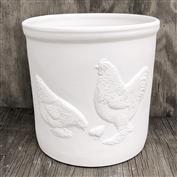 A1380-Large Chicken Container 20cmH