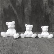 CLM1329ST- Set of 3 Little Bears 8, 9 & 10cmW