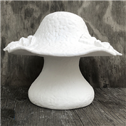 D1927-Mushroom with Short Stem 11cmH Top 25cmW