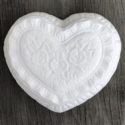 D303 -Soft Sculpture Heart Box 18cm Wide