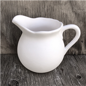 DM1641-Scalloped Milk Jug 11cmH