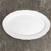 DM1635-Scalloped Oval Platter 39cmL