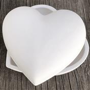 DM81-Plain Heart Box-14cmW