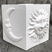 G2578-Celestial Tissue Box 13cmH