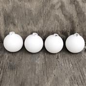 G2381- 4 Round Hanging Ornaments 5cm