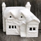 K2244B-Village Cottage 14cm with Cut out Windows