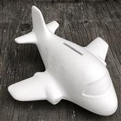 S3382-Cute Airplane Money Box includes stopper 18cm