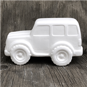 S3386-Cute Sport Utility Vehicle Money Box includes stopper 17cm