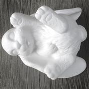 S1594-Small Playing Flop-Ear Bunny 10cm