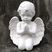 S1742A-Kneeling Praying Cherub 17cm