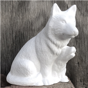 S2967-Small Nurturing Wolves 11cm