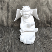 S2983-Troll Gargoyle Incense Smoker with Base 13cm