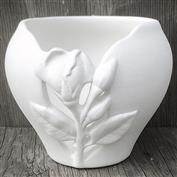 S3825B-Rose Votive with Cut Outs 10cm